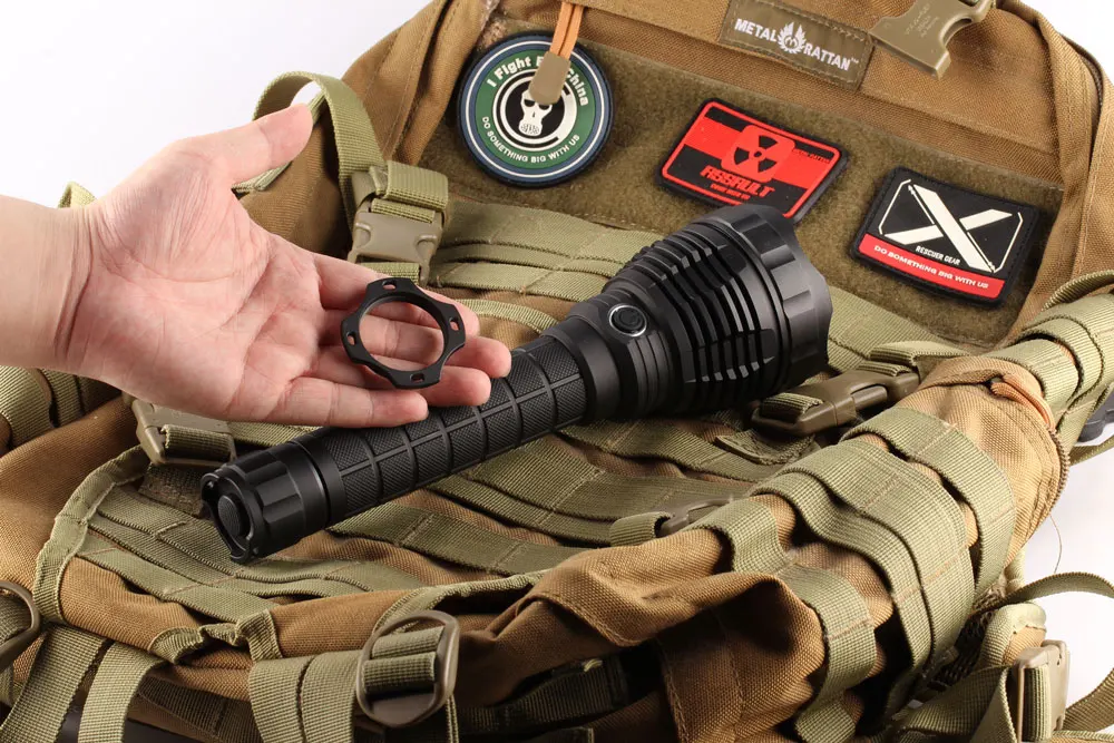  Upgrated  Convoy XHP70.2 L6 Tactical LED Flashlight Strong Power Light Long Shot Night Light 4 Ligh - 33028316890