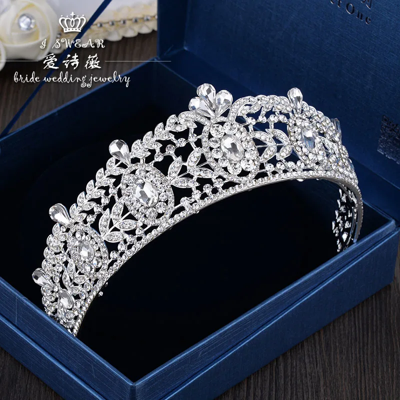 Аксессуары для волос из сплава с кристаллами невесты|wedding hair accessories|bride accessoriesqueen