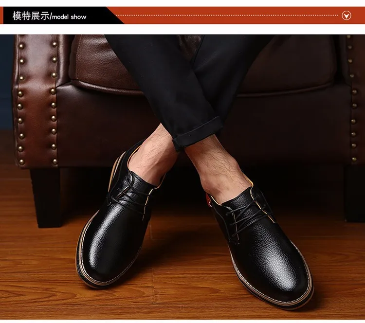 Кожаная обувь мужские лоферы кроссовки мужская обувь повседневная обувь для вождения Осенняя коричневая Обувь Sapato Masculino размер 38-44