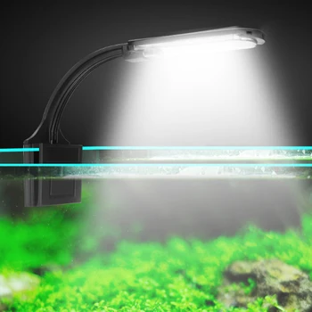 

New 5W LED Fish Aquarium Light 28 White 4 Blue AC220V Light Aquarium Lamp For Freshwater Aquatic Fish Tank