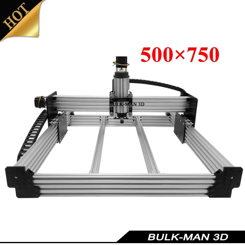 

5075 WorkBee CNC Router Machine Full Kit USB Port 4 Axis Auto CNC Engraver Mill with limit switch for wood metal stone carving