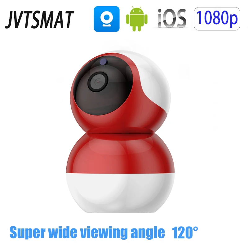

jvtsmart 1080P Wifi IP Camera Wireless Home Security IP Cam Surveillance V380 Camera Night Vision CCTV Camera Baby Monitor
