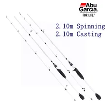Abu Brand 7′ M Action Spinning and 6’9″ MH Action Casting Carbon Material Fishing Rod