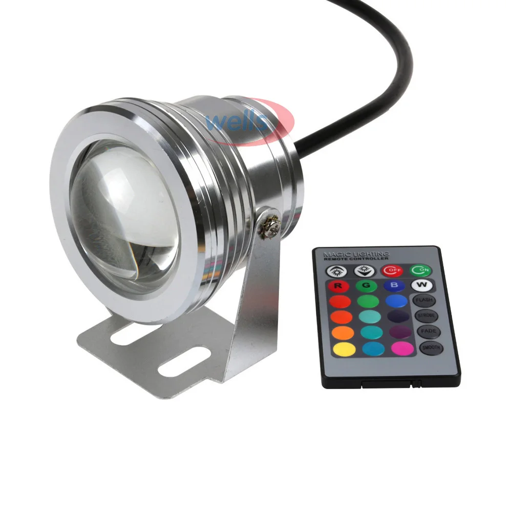Светодиодная уличная лампа RGB/белый/теплый белый подводный светодиодный