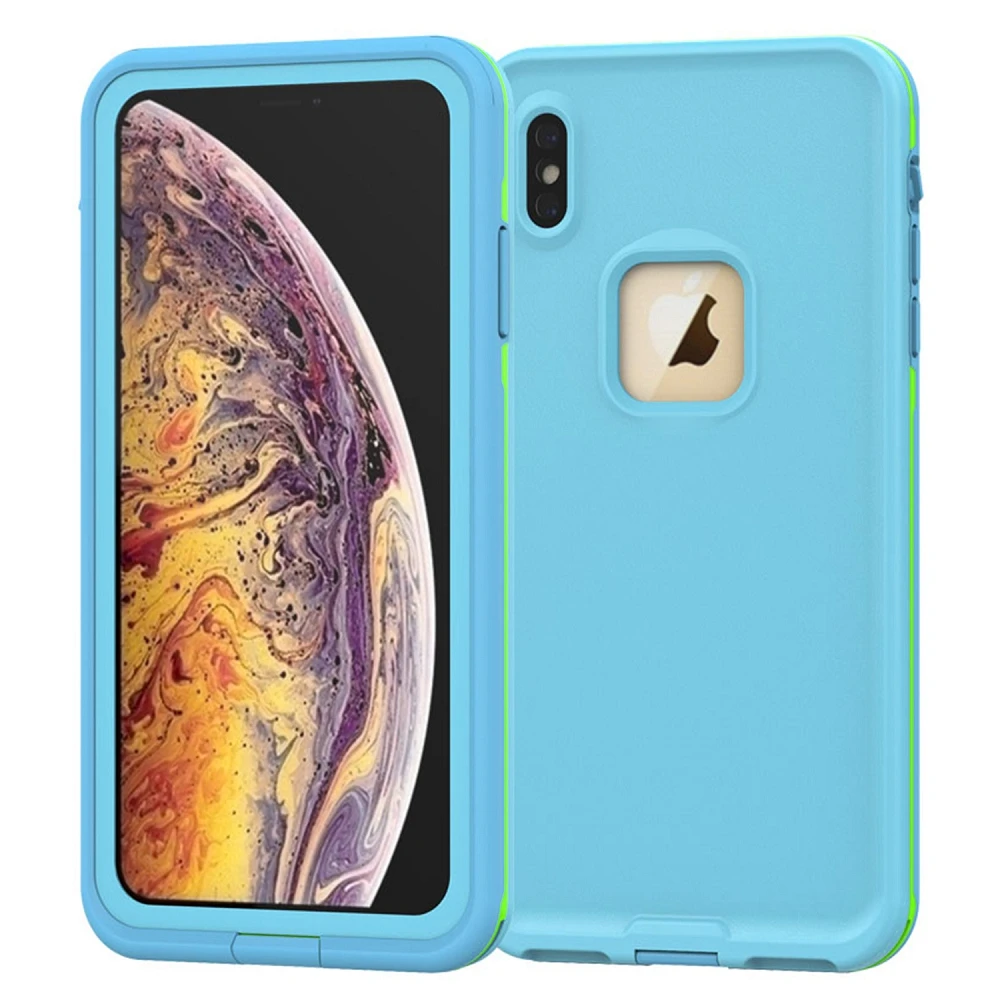 Пластиковый водонепроницаемый корпус для iPhone Xs XS MAX XR 360 градусов водонепроницаемый плавающий для бассейна, подводная видеосъемка