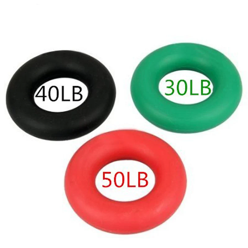 8.8cm Grip Hand Forearm Strength Gripper 3 Colors 30,40,50LB Weights Rubber Ring Exerciser Gym 8.8cm Grip Hand Forearm Strength Gripper 3 Colors 30,40,50LB Weights Rubber Ring Exerciser Gym