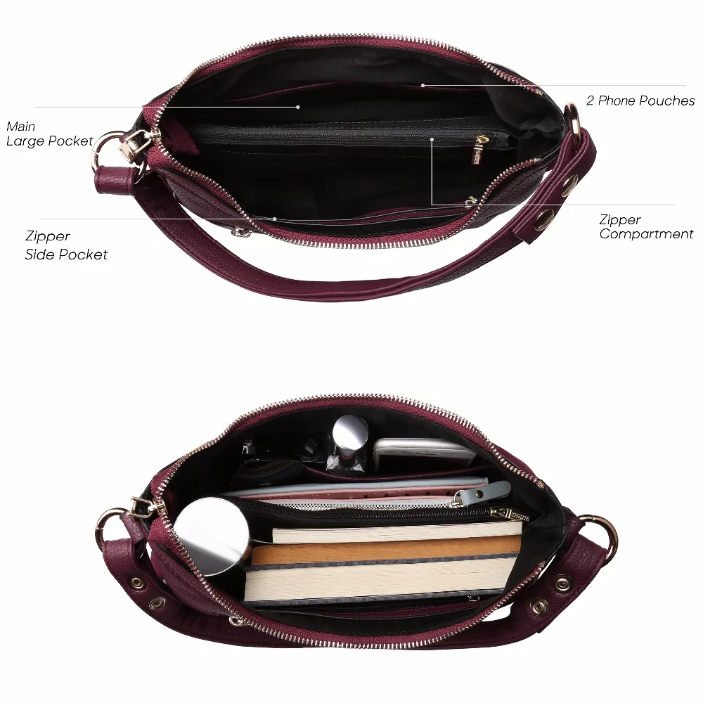  2018 New Women Real Suede Leather Small Shoulder Bag Brand Female Leisure Cossbody Hobo Handbag For - 32838729445
