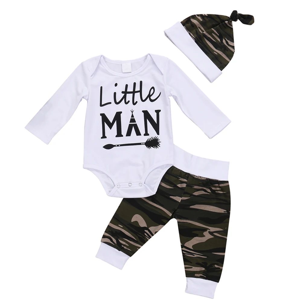 Демисезонный Одежда для новорожденных малышей с длинным рукавом хлопковый комбинезон Топы Корректирующие + Брюки для девочек + шляпа 3 шт