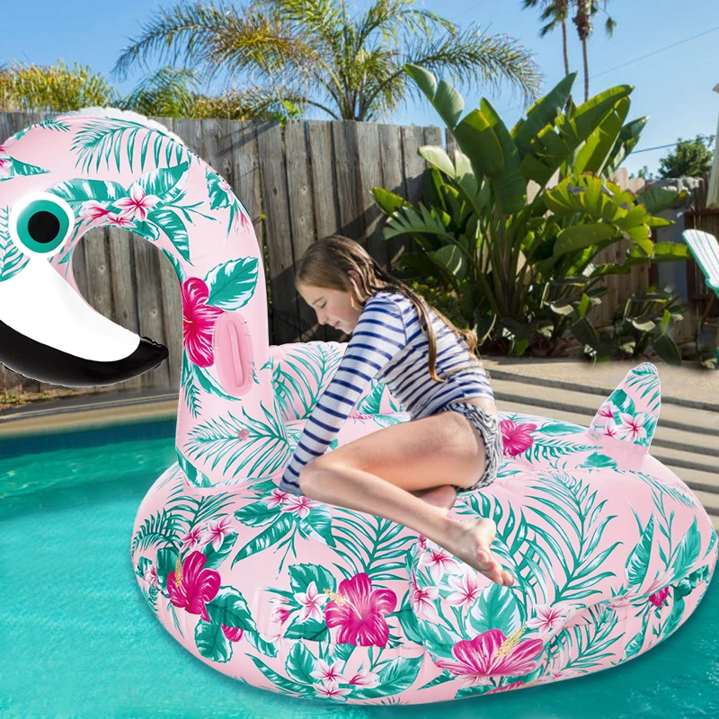 Inflatable Flamingo Giant Pool Float 60 