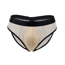 Женское нижнее белье, эротическое, открытая спина, прозрачные сексуальные трусы для мужчин, Новое поступление, эротические мужские ультратонкие трусы с низкой талией, MP072