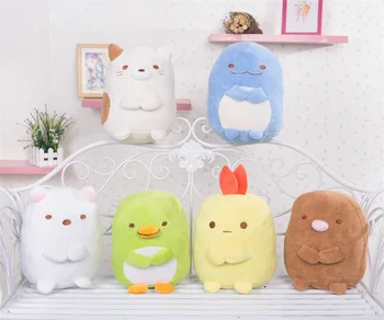 

Kawaii 30cm Japanese Corner Biological Dolls Standing Bread Animal Pillow Cushions Soft Stuffed Toys For Girls Kid Birthday Gift