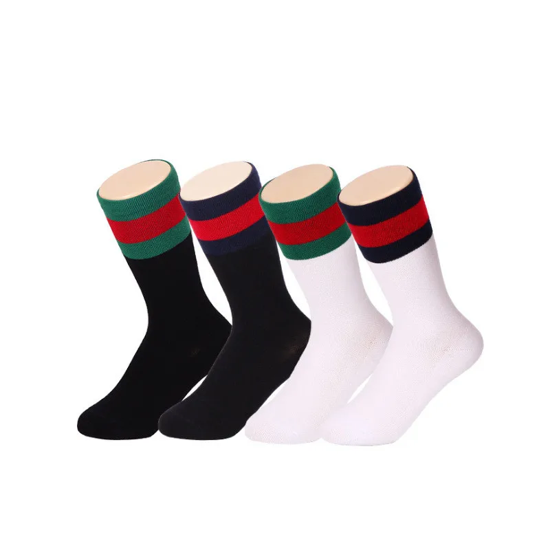

Women Brand Trendy Spring Autumn Fashion Stripe Socks Cotton Mesh Quality Socks