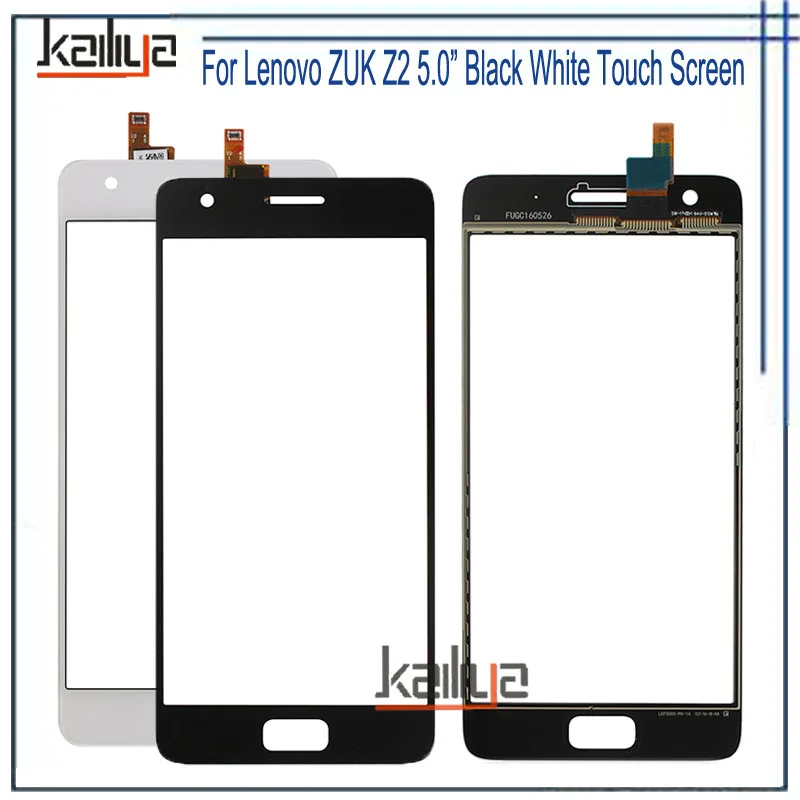 Для lenovo ZUK Z2 кодирующий преобразователь сенсорного экрана в сборе Замена белого цвета 5,0 дюйма для lenovo ZUK Z2 мобильный телефон