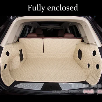 

leather custom car trunk mats for VOLKSWAGEN Atlas Bora Eos Polo Golf tour CC Passat Touran Tiguan Toureg Sharan Variant