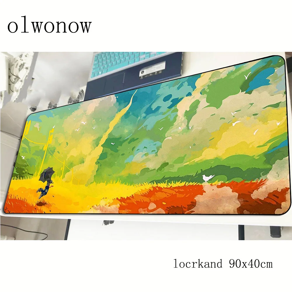 Коврик для мыши 90x40 см подставка под запястье игровой коврик большой