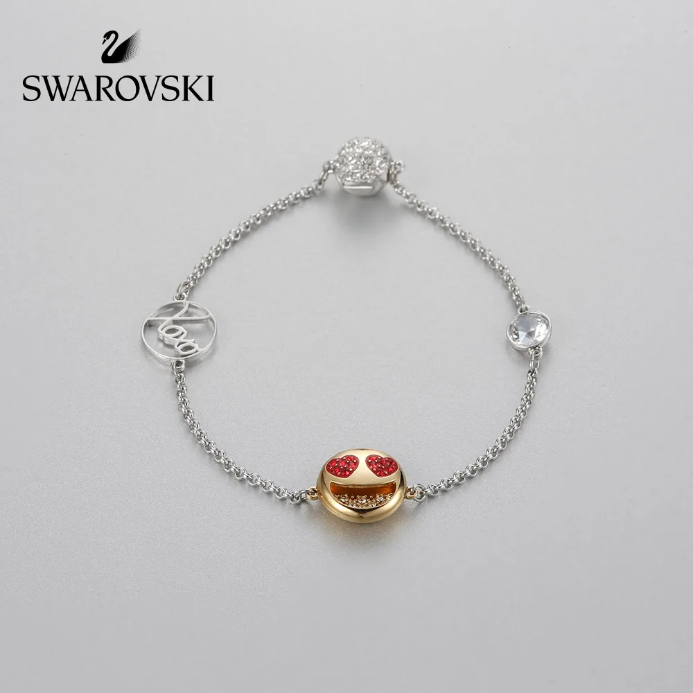 

Original Genuine Swarovski SWA REMIX COLLECTION Invisible magnetic buckle bracelet female jewelry 5373250