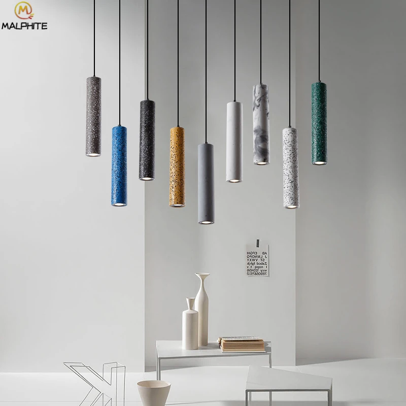 Us 64 6 5 Off New Modern Marble Pendant Lights Deco Luminaires Concrete Cement Cylinder Pipe Lamp Cafe Bar Hanging Lighting In Us 64 6 5 Off New Modern Marble Pendant Lights Deco Luminaires Concrete Cement Cylinder Pipe Lamp Cafe Bar Hanging Lighting In