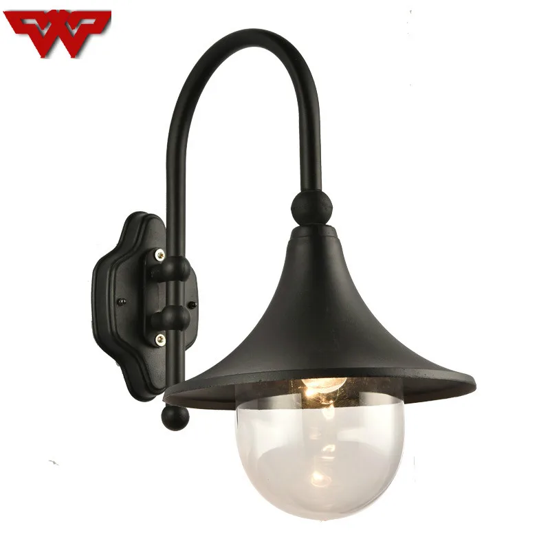 

Elbow led wall lamp waterproof European style Courtyard Villa Wall Lamp Retro outdoor balcony aisle grapevine wall lamp