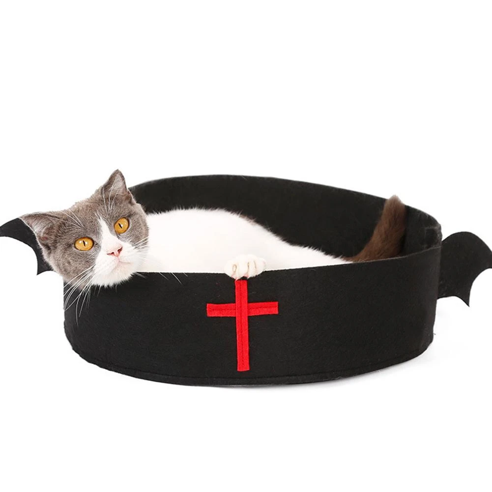 halloween cat bed