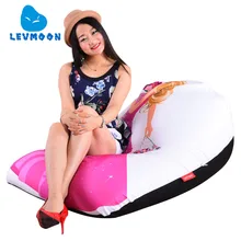 LEVMOON Beanbag Sofa Chair Princess Barbie Seat zac Comfort Bean Bag Bed Cover Without Filler Cotton Indoor Beanbag Lounge Chair