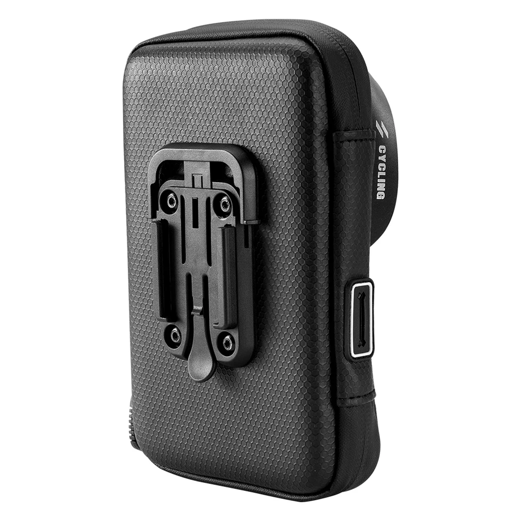 Perfeclan Waterproof Bike Phone Bag Pouch Frame Tube Bags Smartphones Holder Touch Screen Bicycle Phone Mount