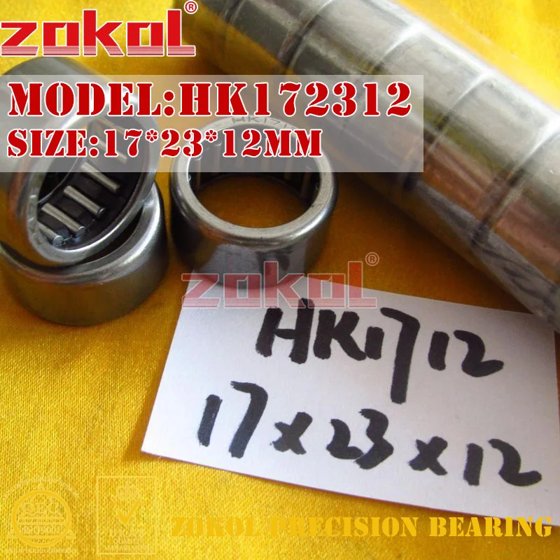 

ZOKOL bearing HK172312 HK1712 Needle Roller Bearing 17*23*12mm