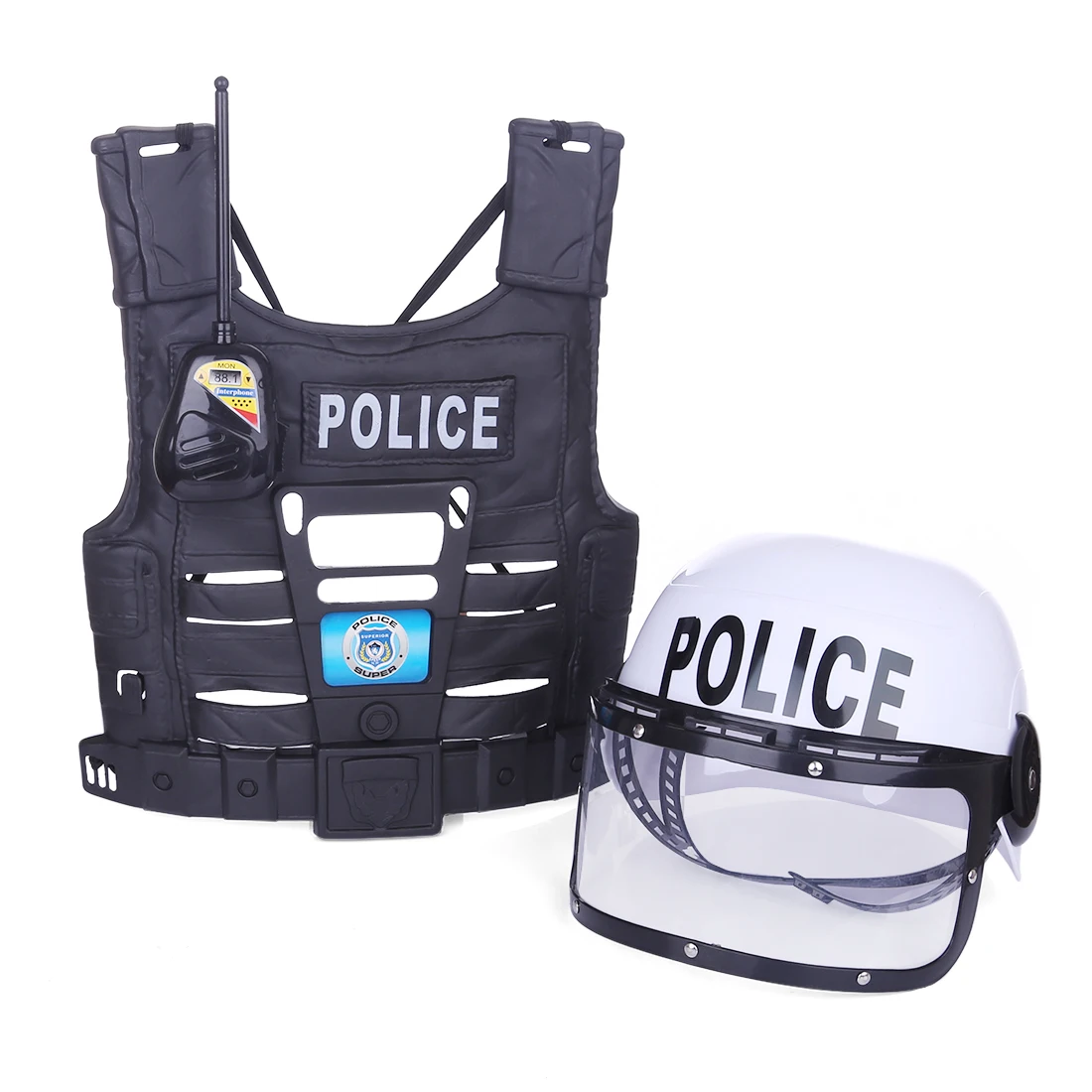 Kits para Meninos Conjunto de Jogos Novo Popular Crianças Fingir Brincar Brinquedos Simulação Policial Role Play 11pcs 5 Conjunto de brinquedos para crianças, jogo popular