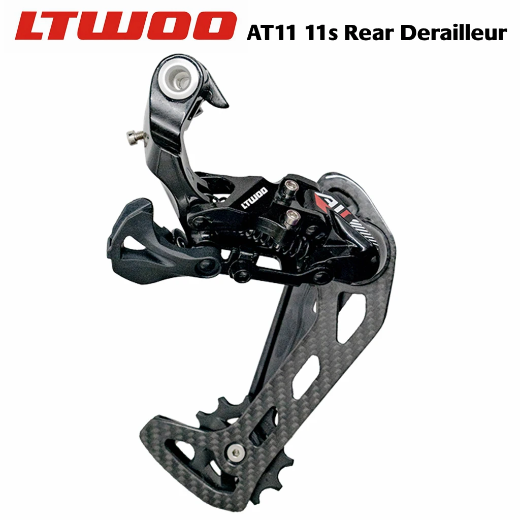 LTWOO AT11 1x11 скоростной триггерный переключатель передач+ задний переключатель из углеродного волокна MTB велосипед совместим с 11 S 52T Кассета для M7000 M8000