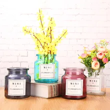 Мини цветочные вазы для дома украшения дома аксессуары для дома современные вазы для цветов Свадебные украшения цветочный горшок