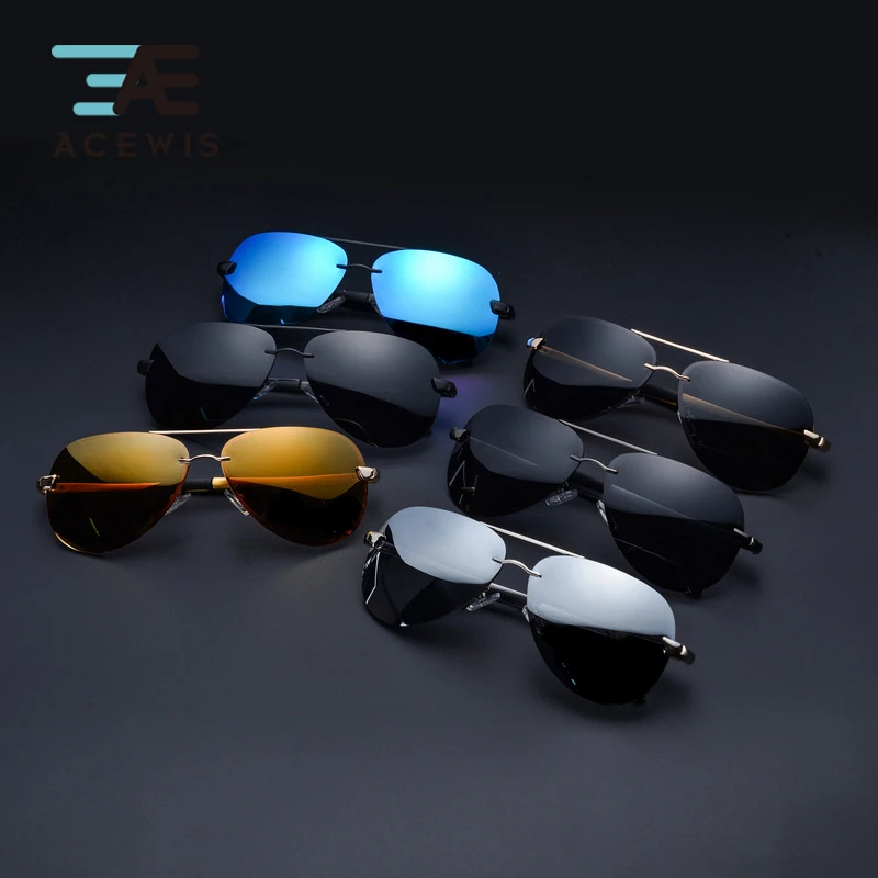 ACEWIS высококачественные поляризованные мужские классические солнцезащитные очки Марка вождения очки оттенков солнцезащитные очки для мужчин/женщин 03X