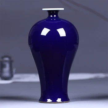 

Jingdezhen ceramics color glaze vase flower ornaments hand study the living room office decoration decoration
