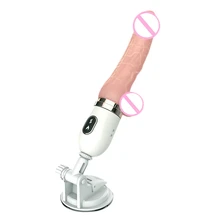 Wireless Mini Remote Control Automatic Sex Machine Telescopic Dildo Vibrators For Women Pumping Sex Toys For Woman