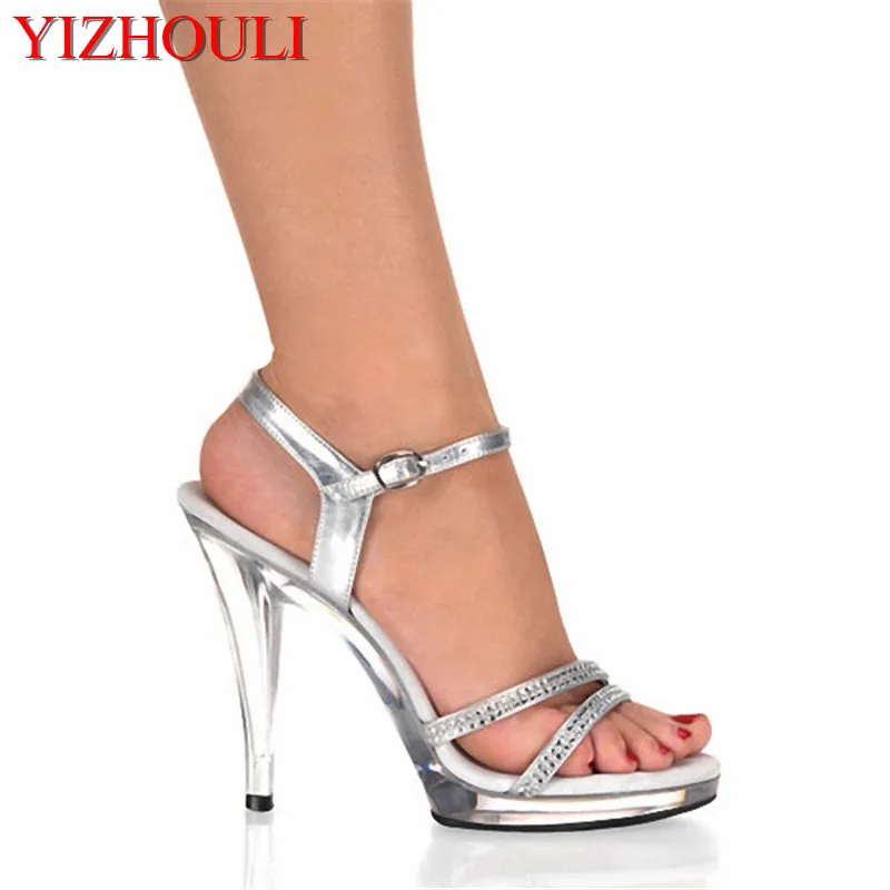 Женские туфли YIZHOULI на высоком каблуке 13 см для ночного клуба танцевальные