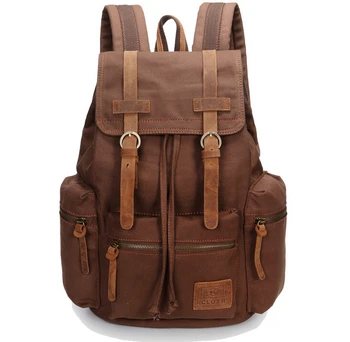 

X-Online new hot good quality unisex woman man vintage canvas backpack