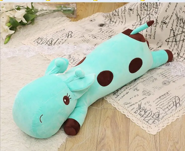 blue stuffed giraffe