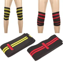 Aolikes Knee Ankle Support Power Lifter Weight Lifting Knee Wraps Gym Training Fist Straps Sports Bandage