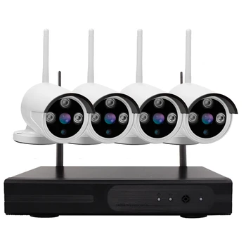 Home Security Camera System 960P CCTV DVR 4*960P IR Night Vision Outdoor CCTV Vedio Surveillance WiFi DVR Kit