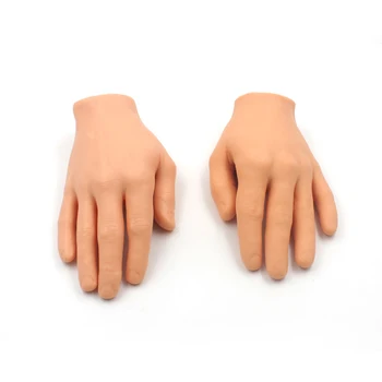 

DIY 3D Synthetic Hand Tattoo Practice Skin Soft Silicone Fake Hand For Beginners Tattoo Practice 1PCS/Lot