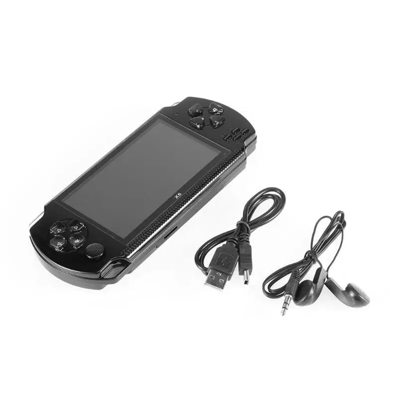 X6 4,3 inch игровая консоль ручной 8G памяти игровой автомат игрок игры для GBA