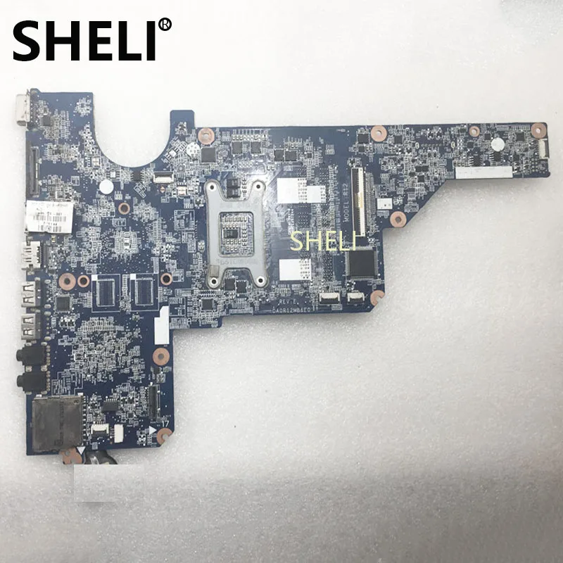 SHELI ل HP G4-1000 G6 G7 اللوحة المحمول HM55 DA0R12MB6E0 DA0R12MB6E1 636370-001