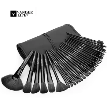 

32pcs Brushes Set Professional Makeup Brush Kits Beauty Cosmetic Tool For Eyeshadow Blush Powder With Brush Bag pincel maquiagem