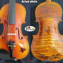 Strad style SONG Brand 5 струны для скрипки 4/4, инкрустированные обратно/Топ, огромный Звук#11262