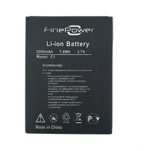Высокое качество Замена батареи для Fine power C1, Fine power C1, C 1 смартфон+ номер отслеживания