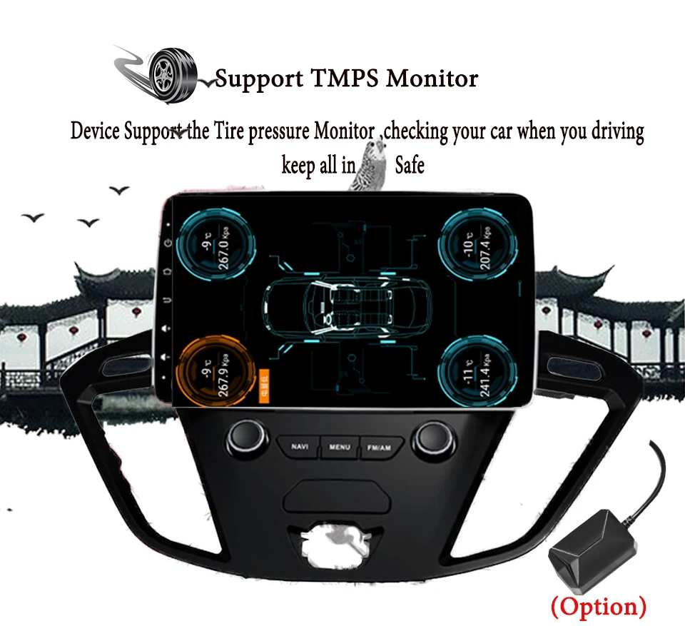 Flash Deal 2 Din 9 Inch Car DVD Player For Ford Tourneo/Transit 150/250/350/350 2013-2018 With 3/4G Radio GPS Navigation 1024*600 Head unit 17