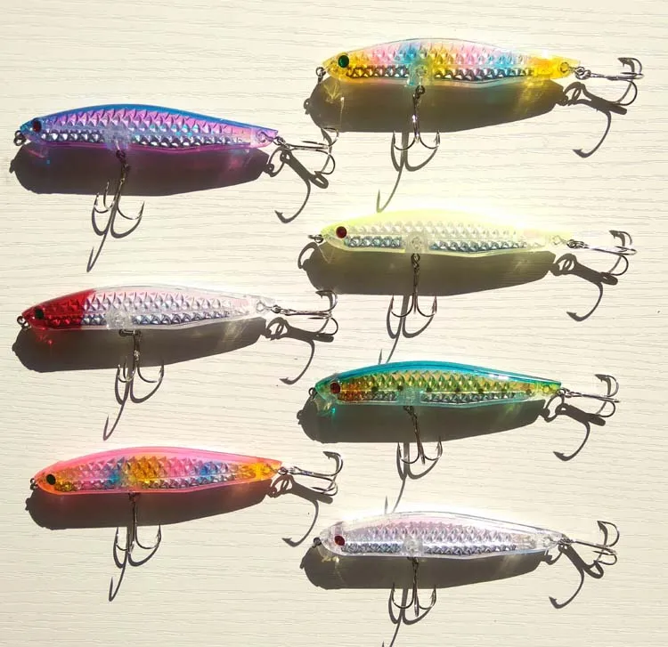 18g/21g/28g/35g 3d Sea Bass Mackerel Big Size Hard Fishing Lure Minnow