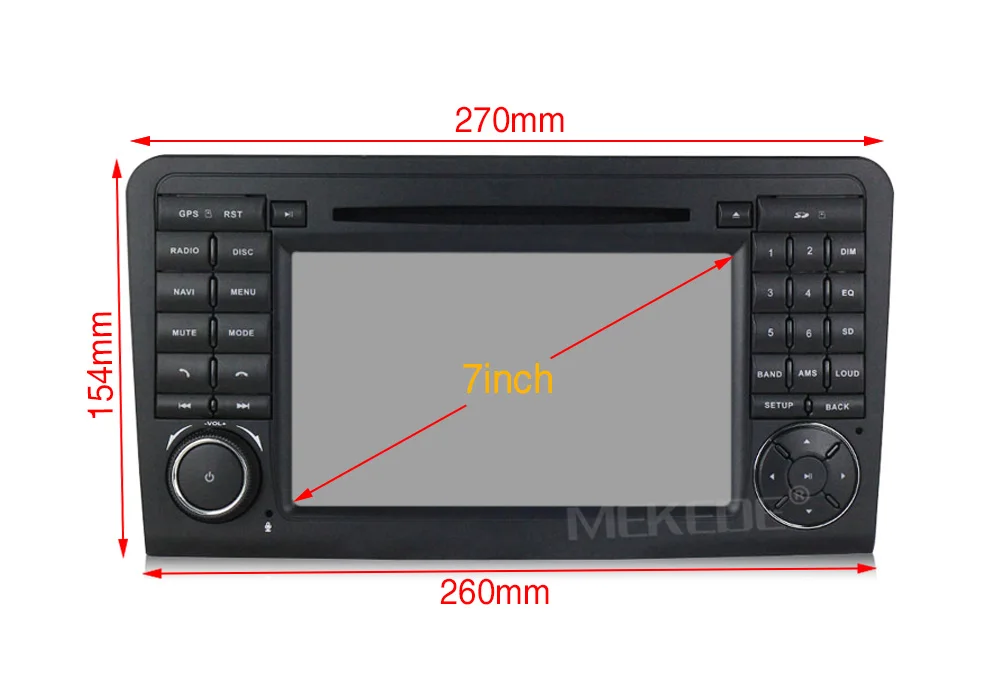 Perfect 4G RAM 8 CORE ANDROID 8.0 CAR DVD player For Benz GL ML CLASS W164 ML350 ML500 X164 GL320 GPS stereo radio BT WIFI free shipping 2