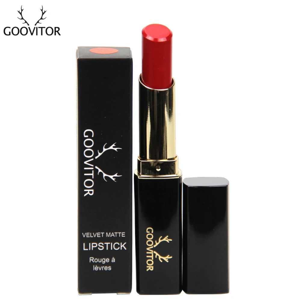 GOOVITOR Косметика матовая длинная прочная водостойкая помада 23 Цвета lapiz labial