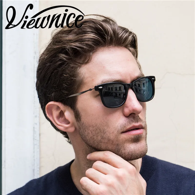

Viewnice Sunglasses Woman Luxury Fashion acetate Alloy Man Sun glass Polarized sunglasses Male High quality HD anti- UV400 4210