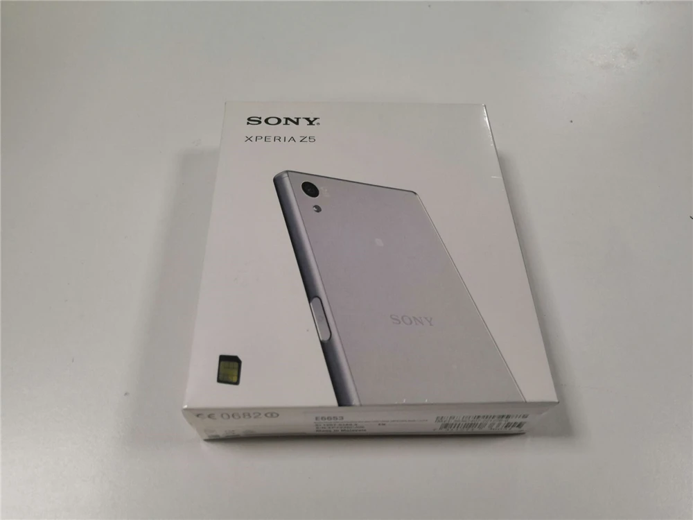 Разблокированный мобильный телефон sony Xperia Z5 E6653, 5,2 дюймов, GSM WCDMA ram, 3 ГБ rom, 32 ГБ, 4G LTE, Android, четыре ядра, камера 23 МП