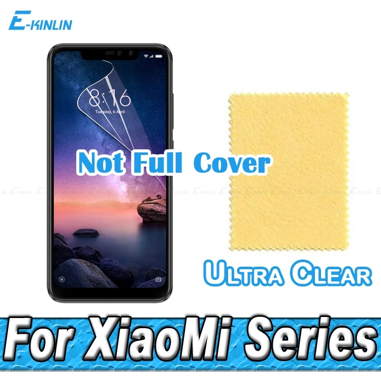 

HD Soft Display Screen Protector Protective Film For XiaoMi PocoPhone F1 Mi 8 SE Redmi Note 6 5 Pro S2 A1 A2 Lite Mix 3 2S Max 2